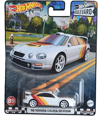 Amazon.com: Toyota Celica GT-FOUR ST165 Aoshima : Toys & Games